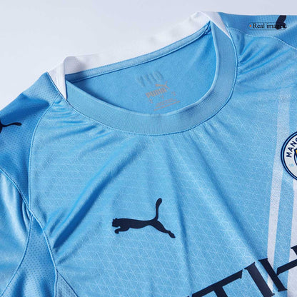 Manchester City Tröja FODEN #47 2025/26 Hemma Blå-10