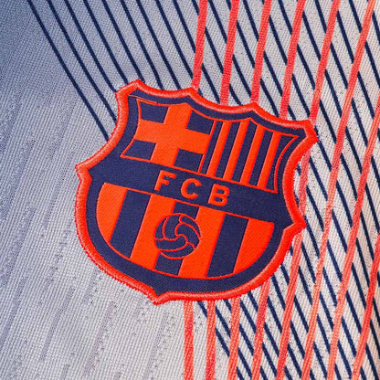 Barcelona Träningsställ 2025/26 Svart och orange-17
