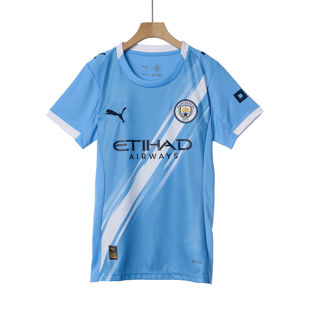 Manchester City Tröja 2025/26 Hemma Blå Dam