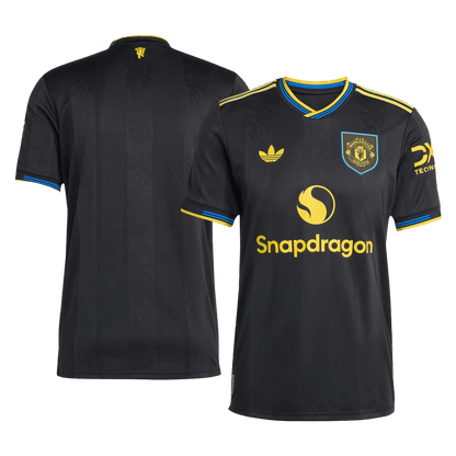 Manchester United Tröja 2025/26 Tredje Svart-2