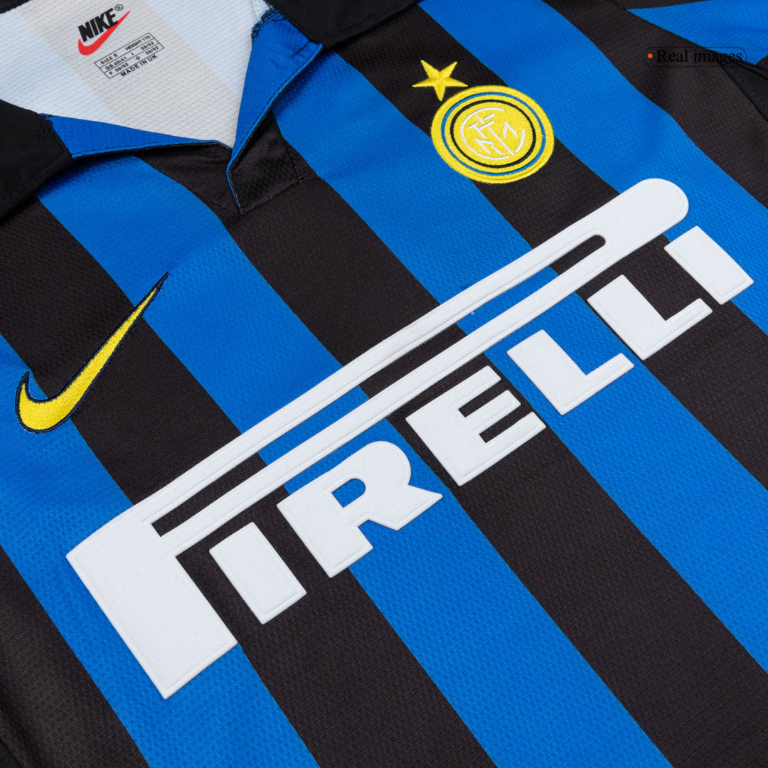 Inter Milan Hemmatröja 1998/99 Retro Tröja
 Blå och svart