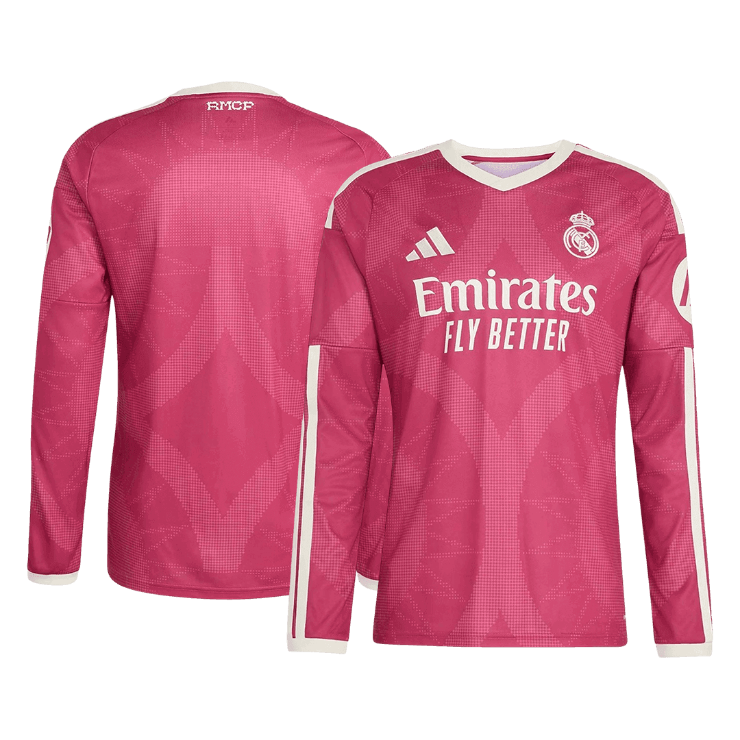 Real Madrid Tröja 2026/27 Tredje Långärmad Rosa-2