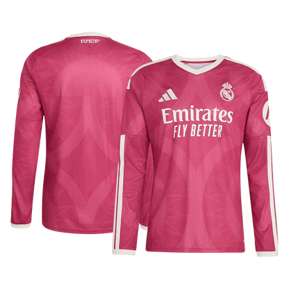 Real Madrid Tröja 2026/27 Tredje Långärmad Rosa-2
