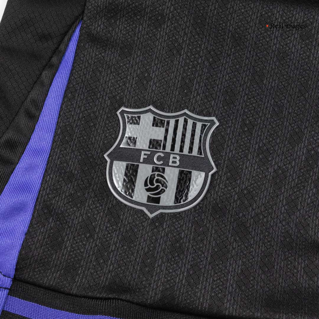 Barcelona Tröja 2025/26 Bortaställ Gul & Svart Barn