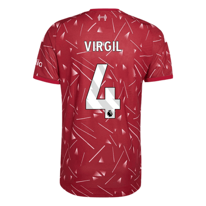 Liverpool Tröja VIRGIL #4 2026/27 Hemma Autentisk Röd-3