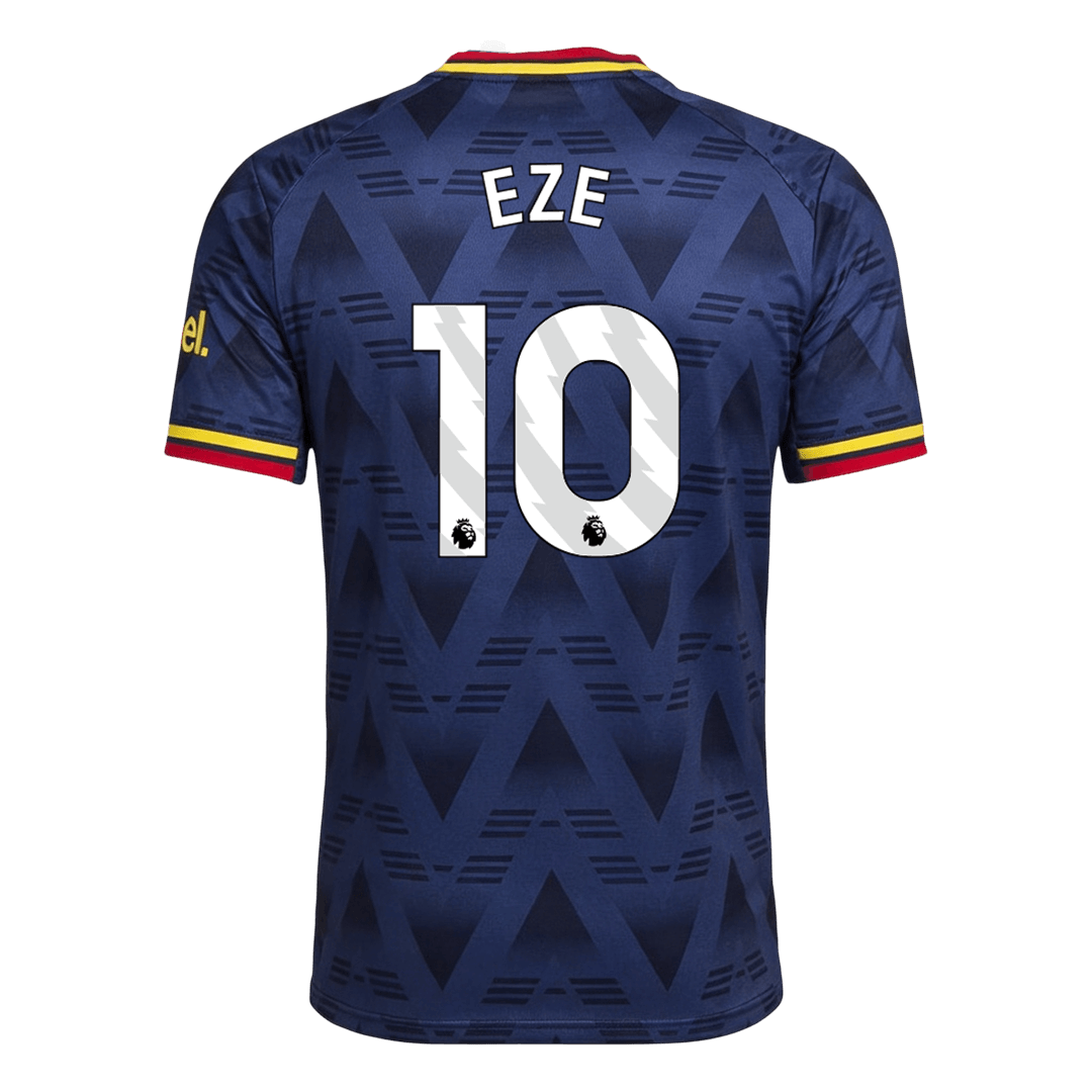 Arsenal Tröja EZE #10 2026/27 Borta Autentisk Mörkblå-3
