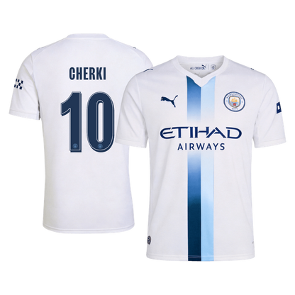 Manchester City Tröja CHERKI #10 2026/27 Third Vit - UCL
