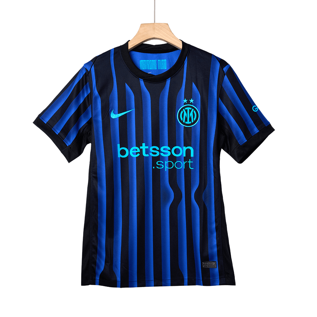 Inter Milan Tröja DUMFRIES #2 2025/26 Hemma Blå och svart-10