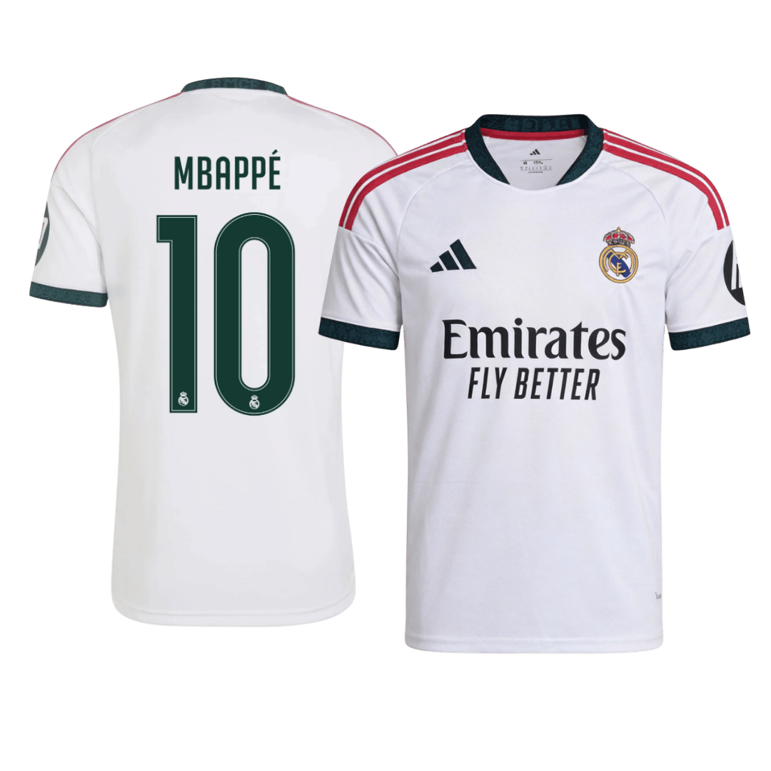 Real Madrid Tröja MBAPPÉ #10 2026/27 Hemma Vit