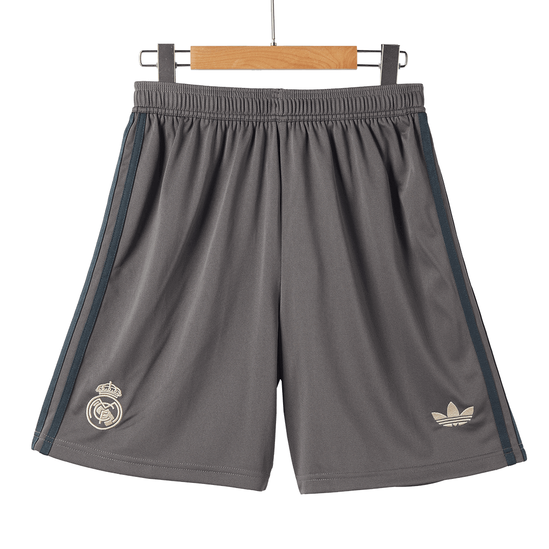 Real Madrid Shorts 2024/25 Tredje Grå-8