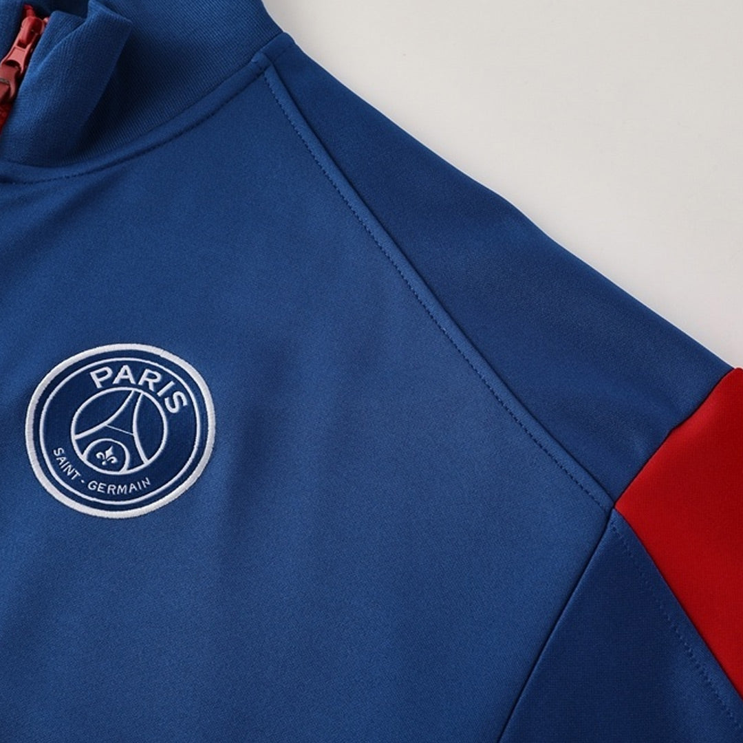 PSG Träningsset (Jacka+Byxor) 2025/26 Marinblå & Röd-13