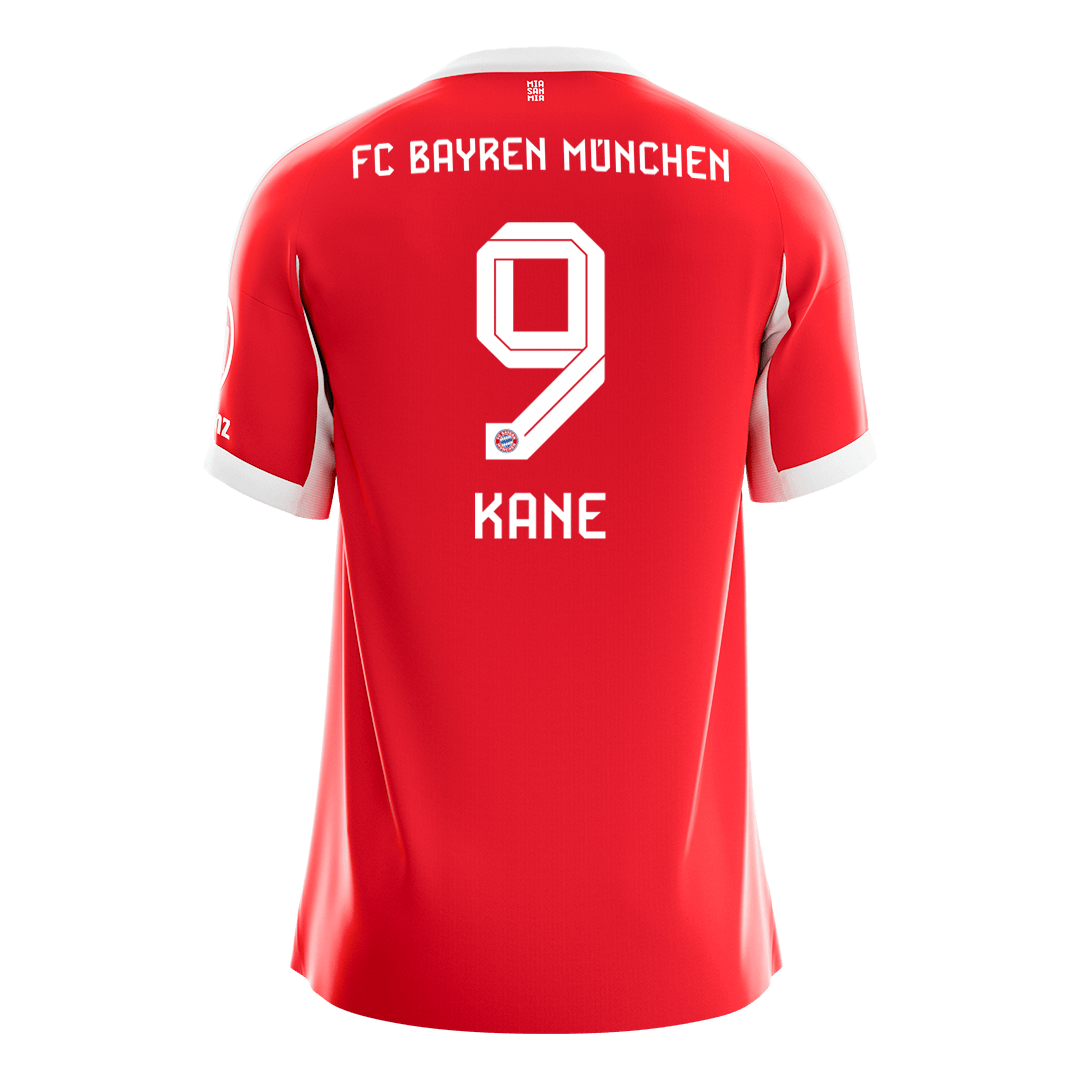 KANE #9 Bayern Munich Tröja 2025/26 Hemma Premium Röd