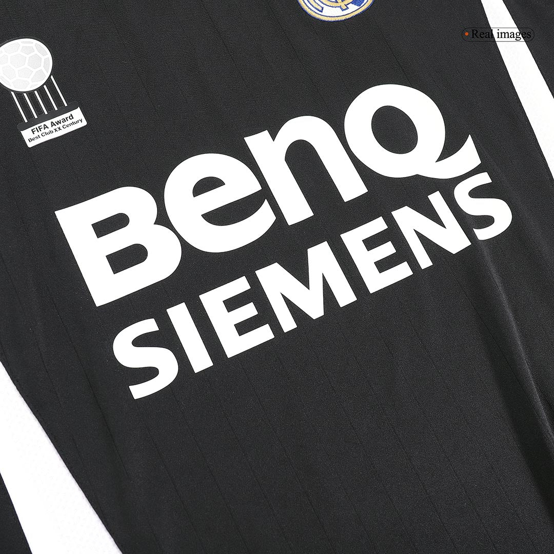 Real Madrid Bortatröja 2006/07 Retro Tröja
 Svart-3