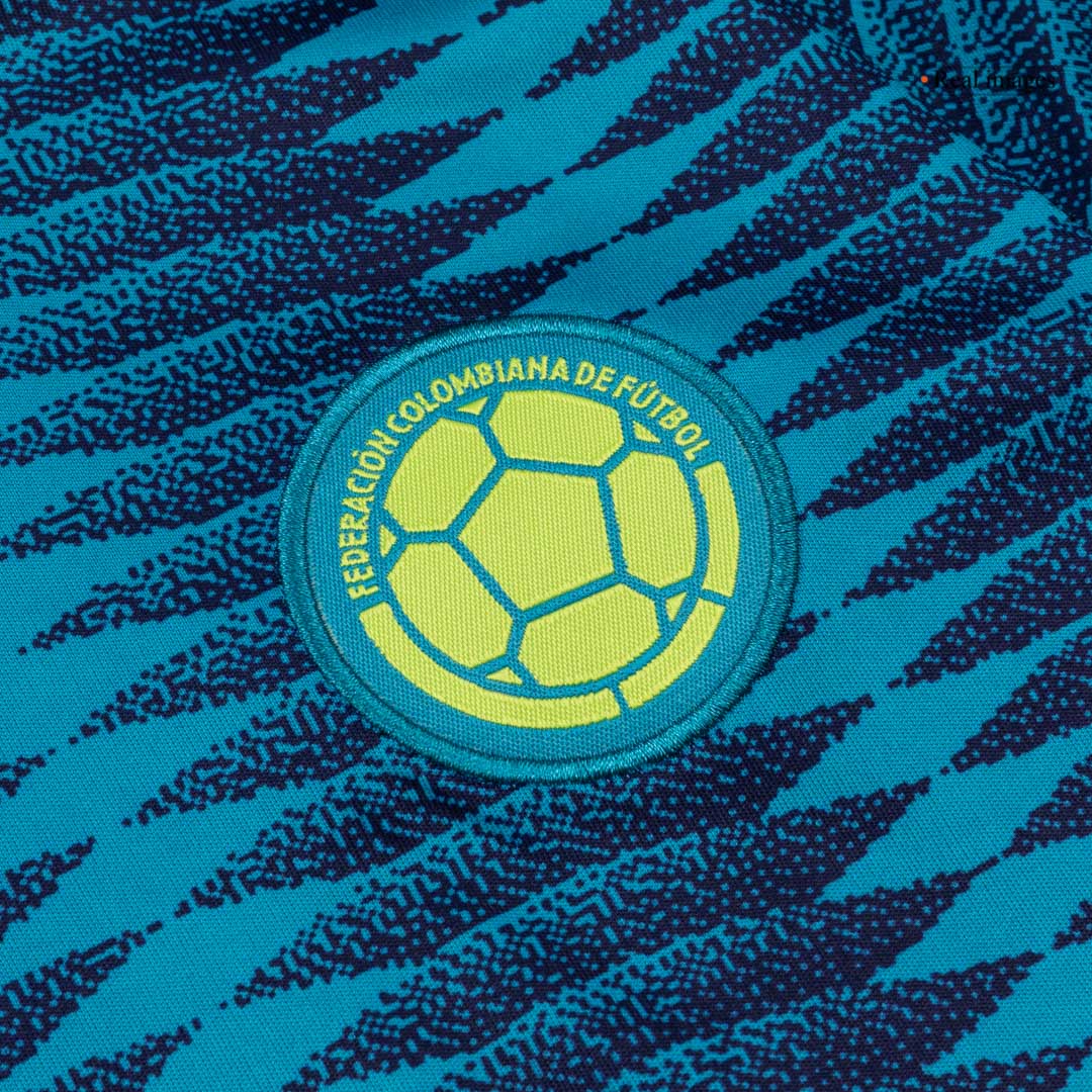 Colombia Tröja 2026 Borta Blå Barn-6