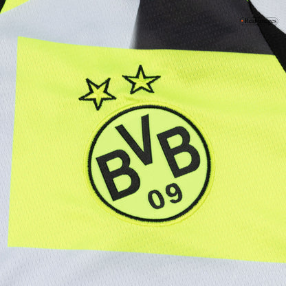 Borussia Dortmund Tröja Bortaställ 2025/26 Grå-8