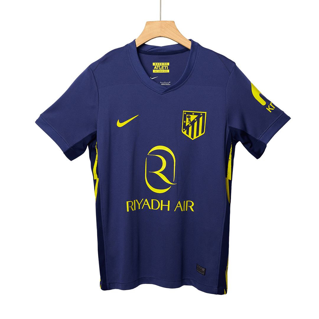 Atletico Madrid Tröja 2025/26 Borta Mörkblå-9