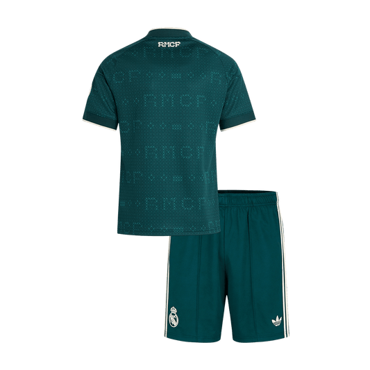 Real Madrid Tröja 2026/27 Borta Grön Barn-1