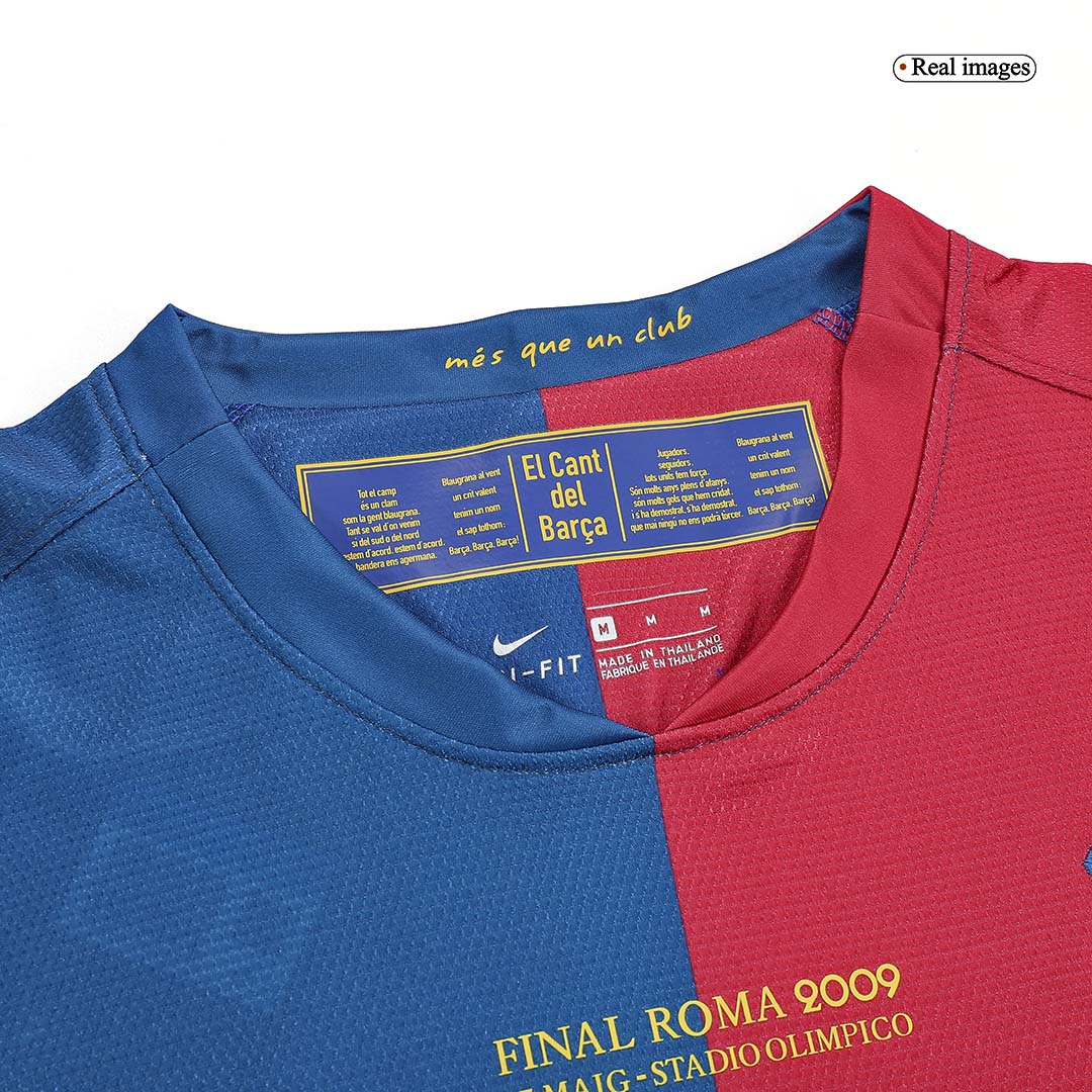 MESSI #10 Barcelona Hemmatröja 2008/09 Retro Tröja
 - UCL Final