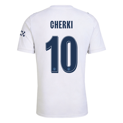 Manchester City Tröja CHERKI #10 2026/27 Third Vit - UCL-3
