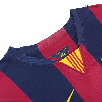 MESSI #10 Barcelona Hemmatröja 2014/15 Retro Tröja-8