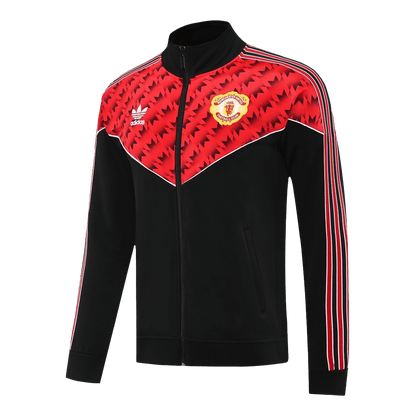 Manchester United Träningsjacka 2025/26 Röd & Svart-13