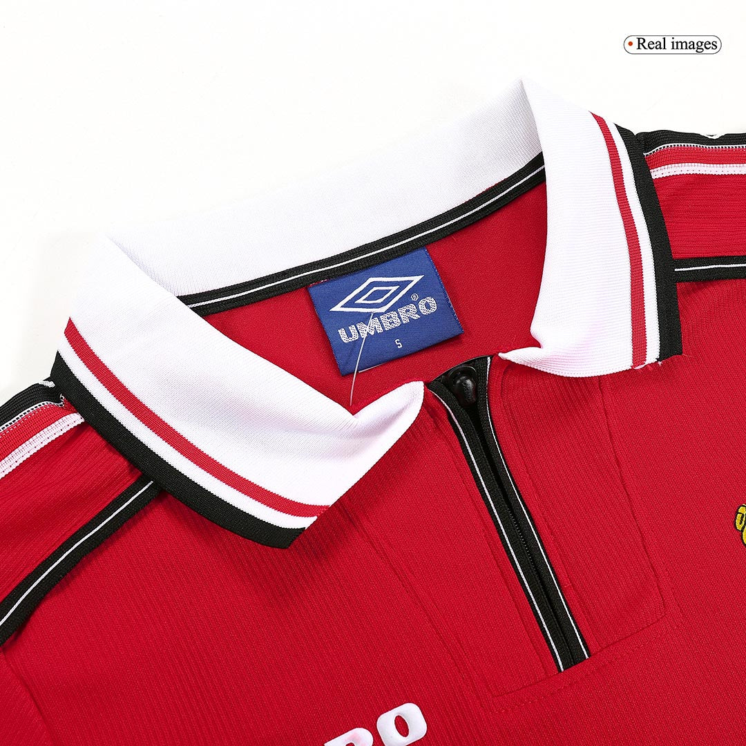 Manchester United Hemmatröja 1998/99 Retro Tröja