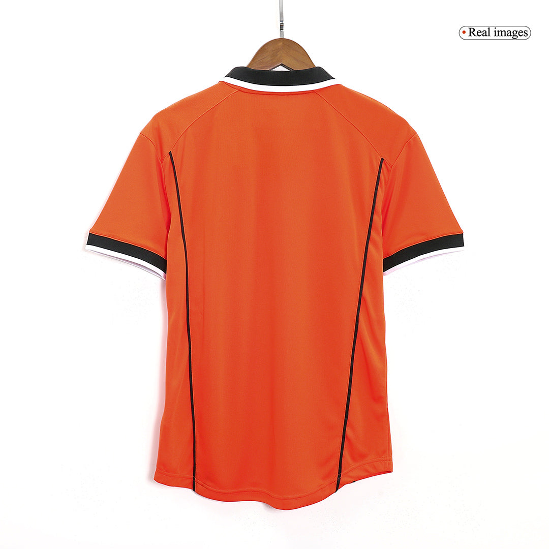 Nederländerna Hemmatröja 1998 Retro Tröja
 Orange-8