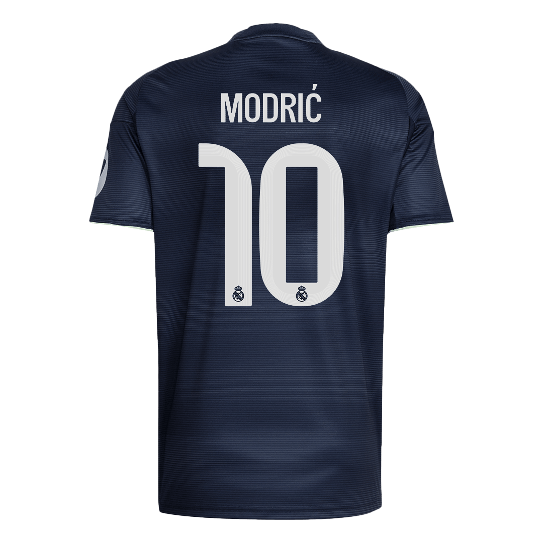 MODRIĆ #10 Real Madrid Tröja 2025/26 Borta Premium Mörkblå