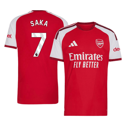 Arsenal Tröja SAKA #7 2026/27 Hemma Autentisk Röd