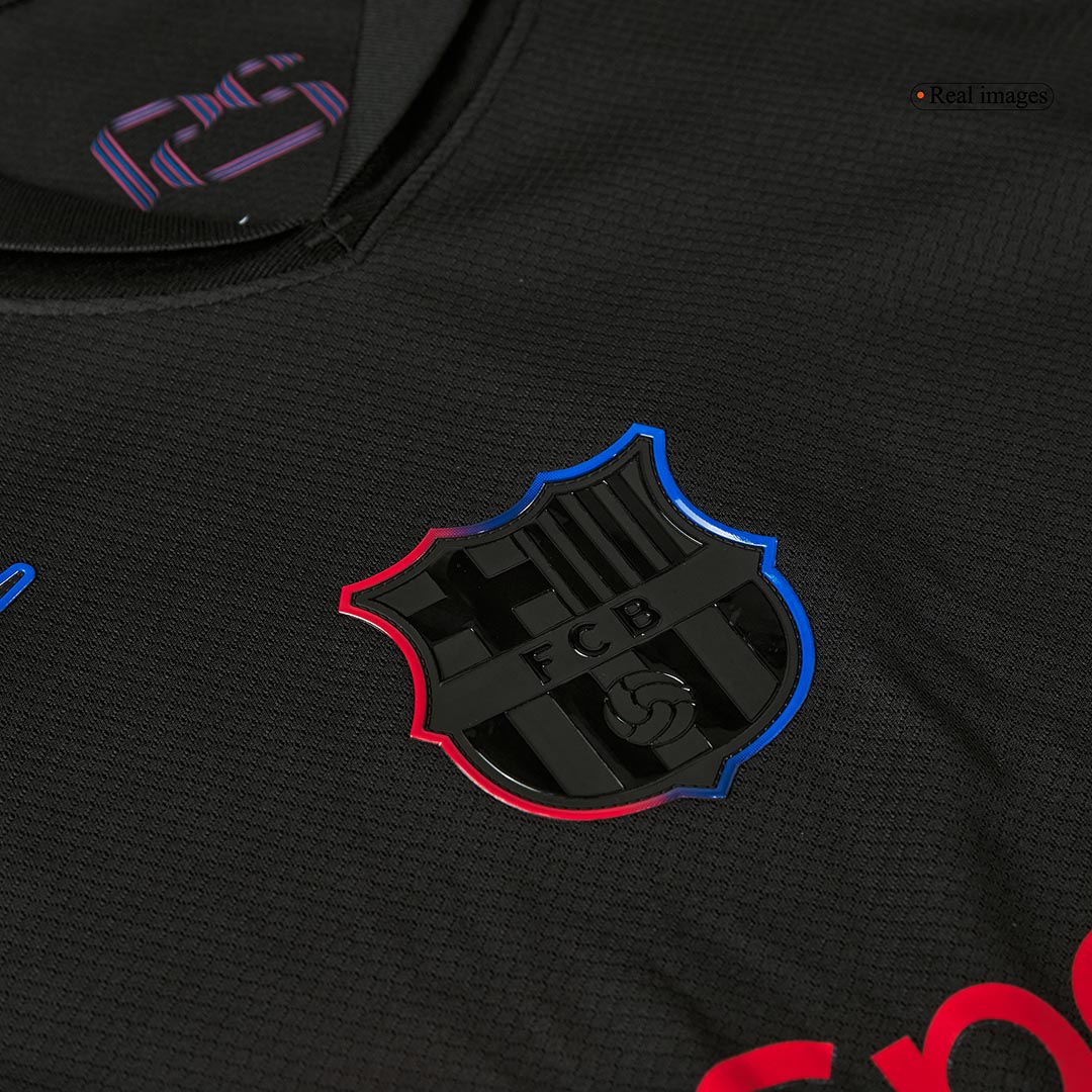 Barcelona Tröja RAPHINHA #11 2024/25 Borta Svart - UCL