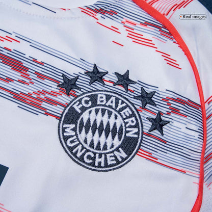 Bayern Munich Tröja 2025/26 Bortaställ Vit Barn-10