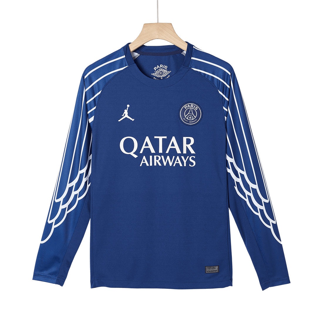 PSG Tröja 2024/25 Fourth Away Långärmad Mörkblå-9