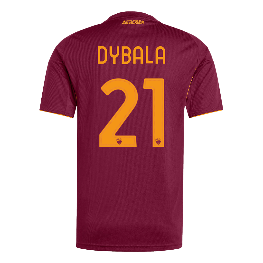 Roma Tröja DYBALA #21 2025/26 Hemma Röd