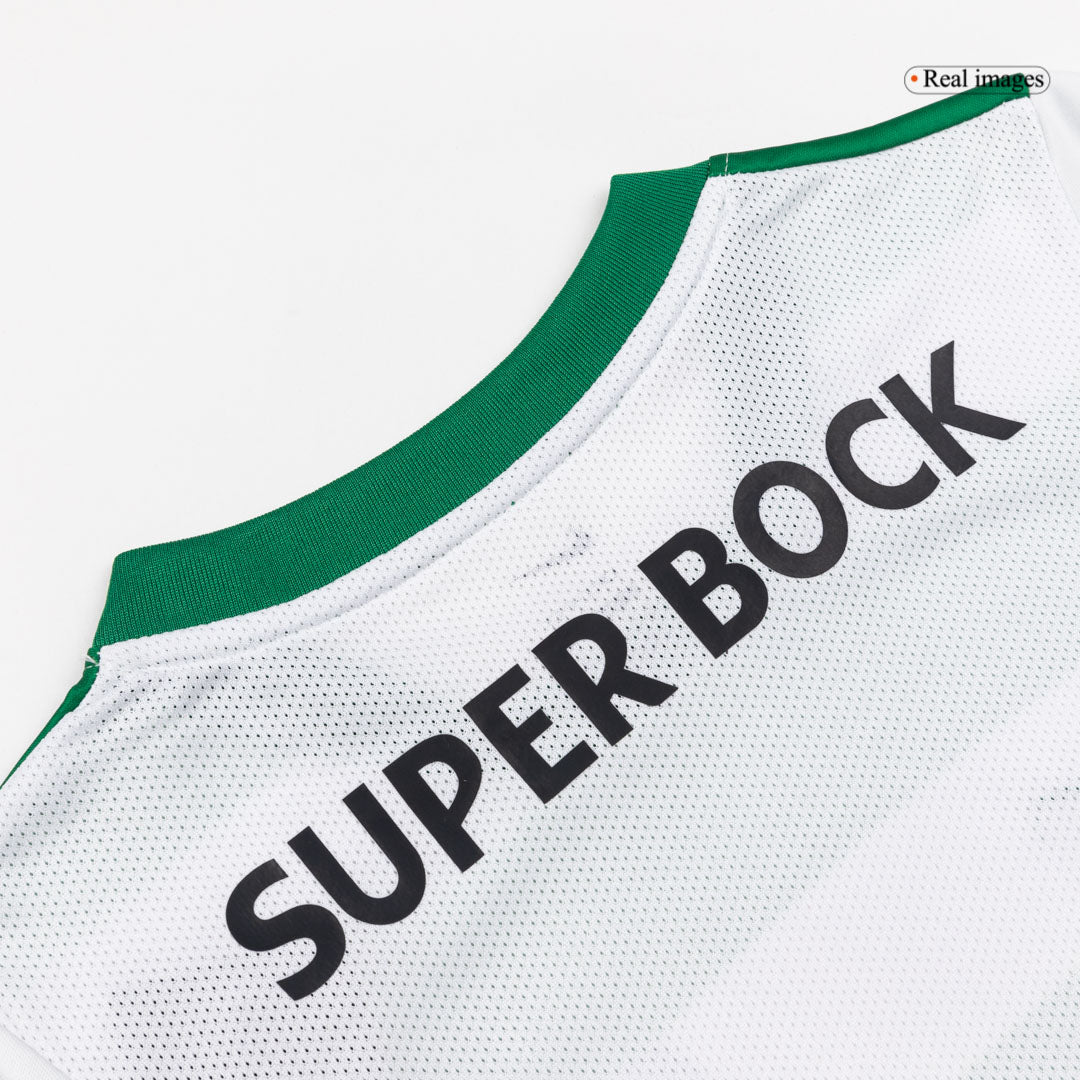 Sporting CP Tröja 2025/26 Hemma Green&White Barn