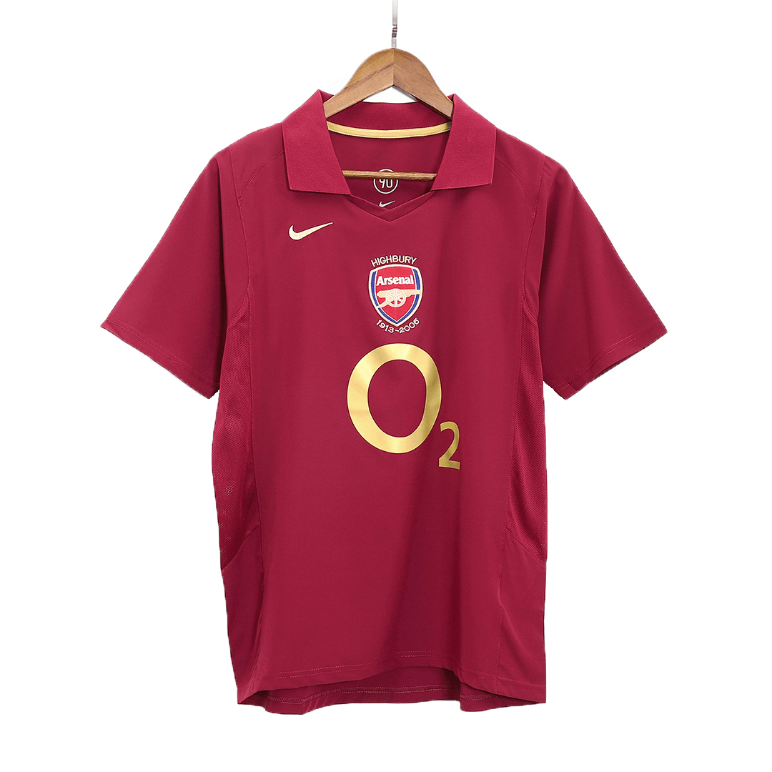 HENRY #14 Arsenal Hemmatröja 2005/06 Retro Tröja
 Röd