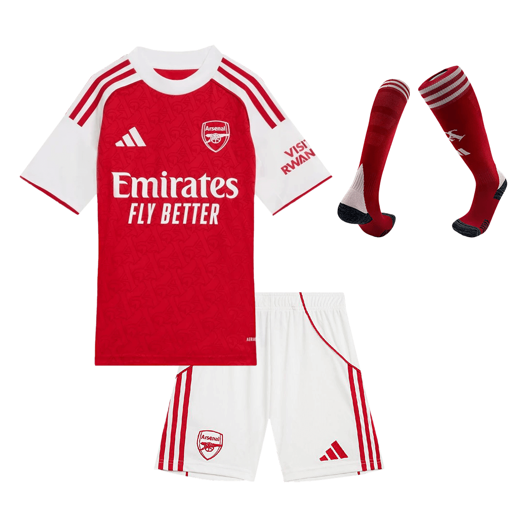 Arsenal Tröja 2025/26 Hemmaställ Röd Barn