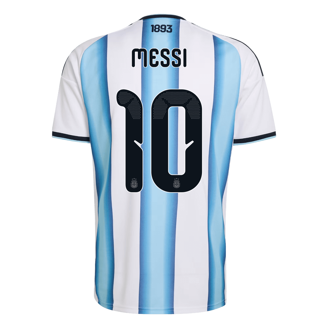 MESSI #10 Argentina Tröja 2026 Hemma Premium Blå & Vit