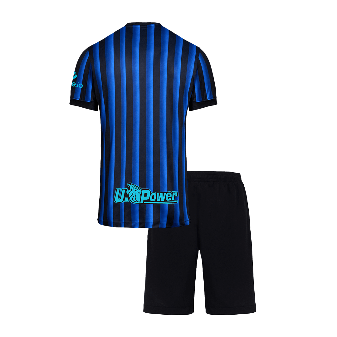 Inter Milan Tröja 2025/26 Hemma Blå och svart Barn-17