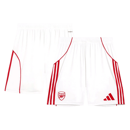 Arsenal Shorts 2025/26 Hemma Vit-2