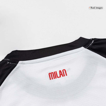 AC Milan Tröja 2025/26 Borta Vit Barn-5