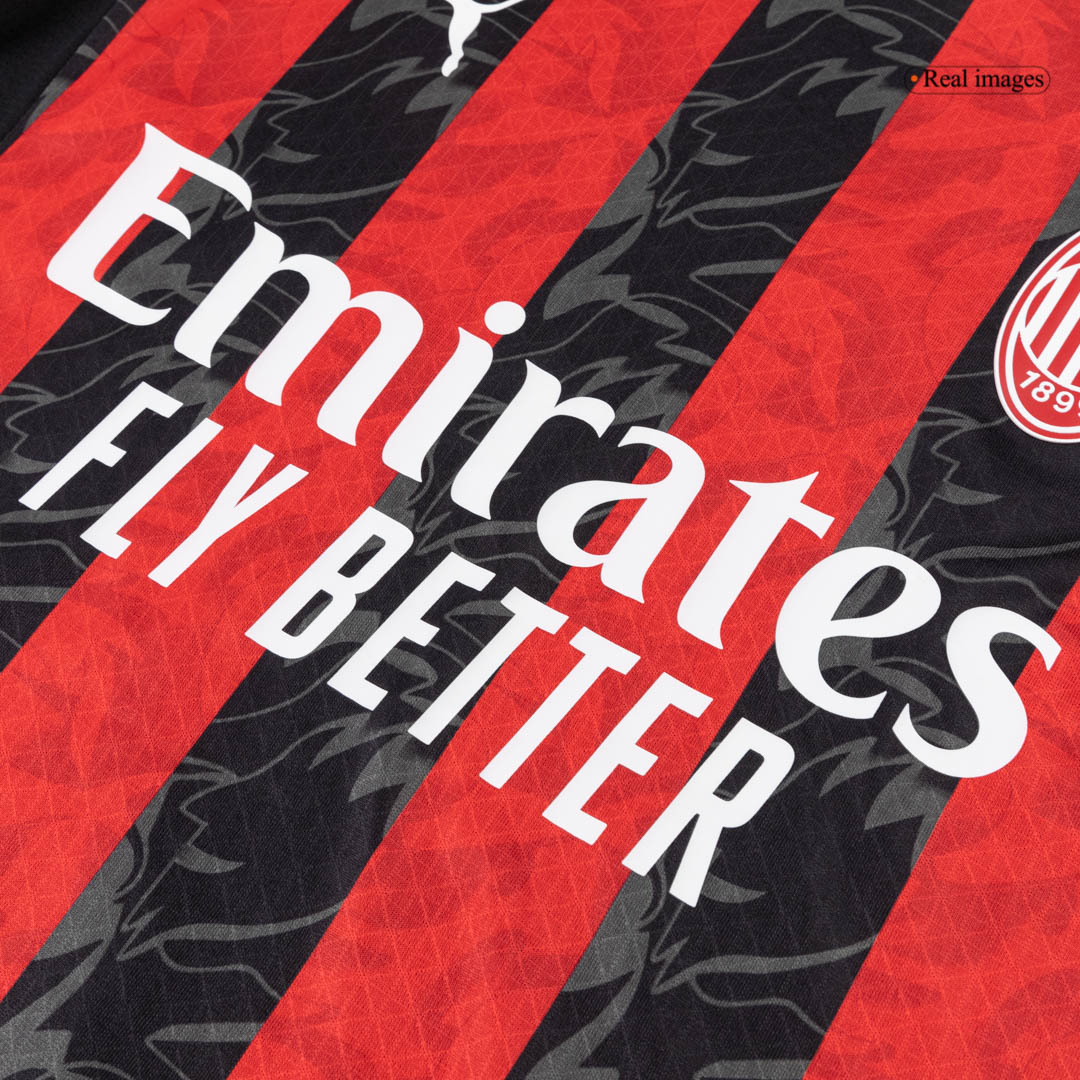 AC Milan Tröja 2025/26 Hemma Röd & Svart-7