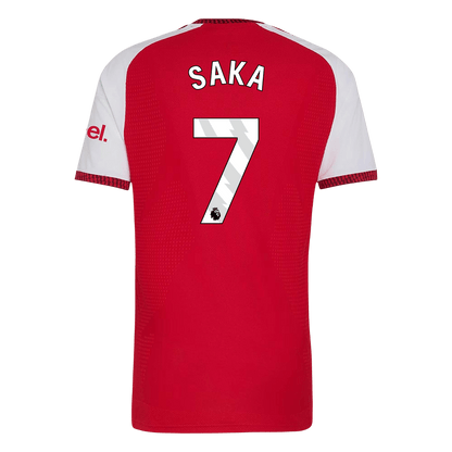 Arsenal Tröja SAKA #7 2026/27 Hemma Autentisk Röd-3
