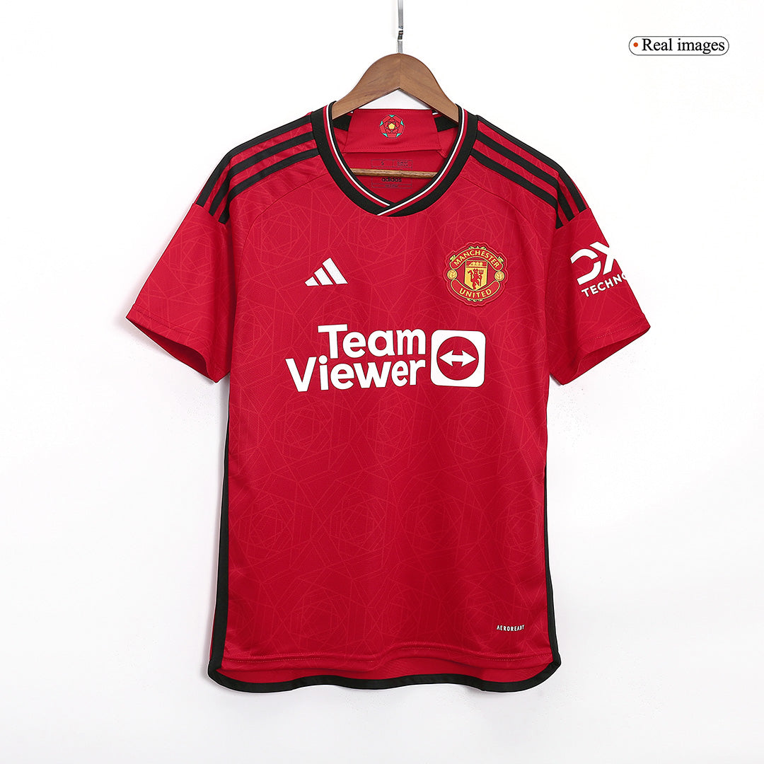 Manchester United Tröja HØJLUND #11 2023/24 Hemma Röd