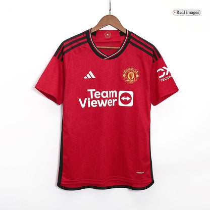 Manchester United Tröja HØJLUND #11 2023/24 Hemma Röd-10