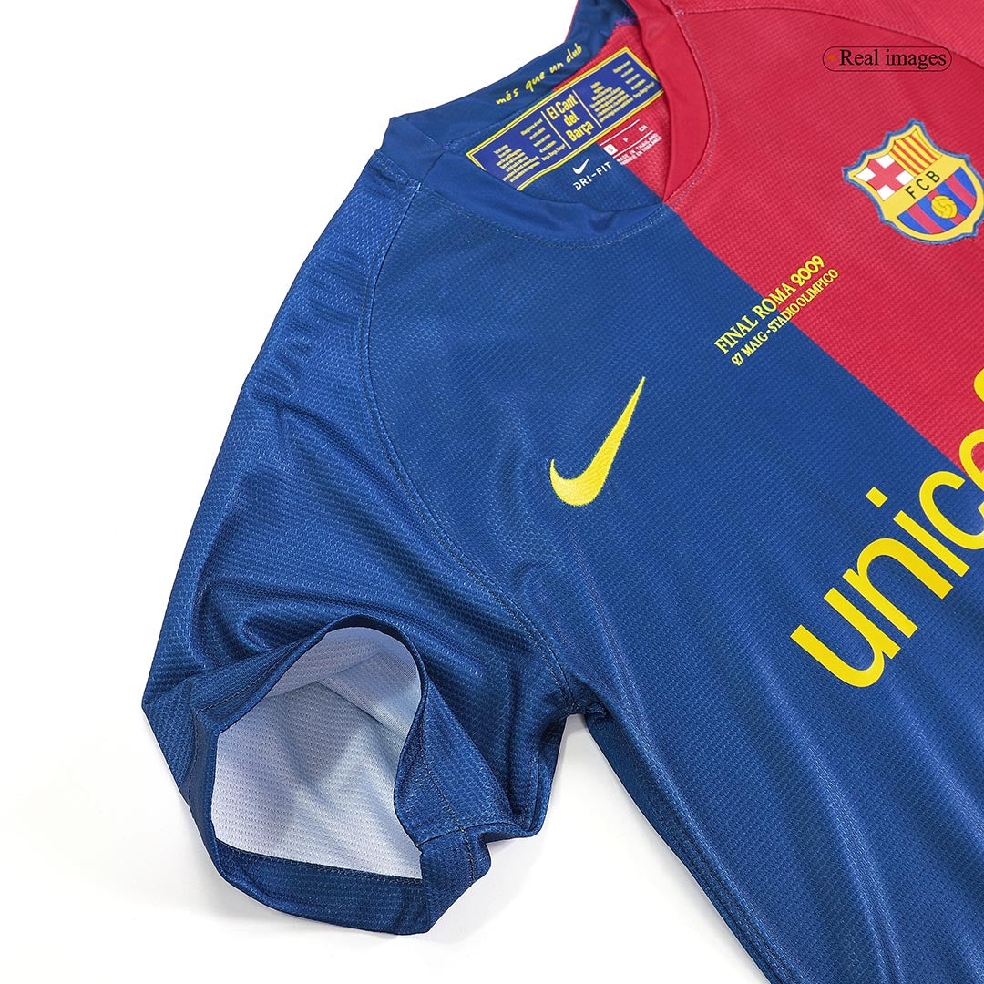 A.INIESTA #8 Barcelona Hemmatröja 2008/09 Retro Tröja
 Blue&Red - UCL Final-6