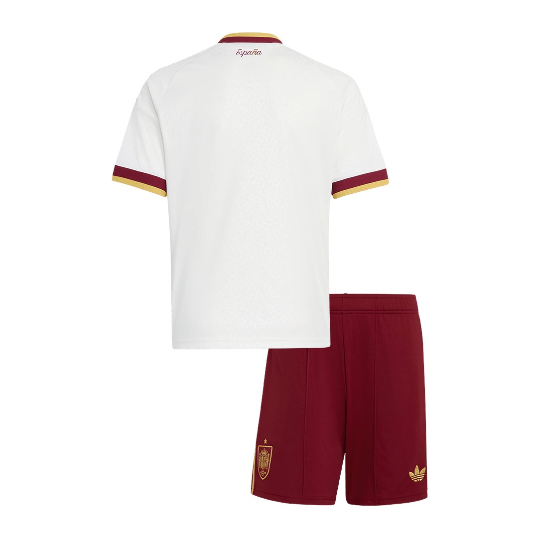 Spanien Tröja 2026 Borta Vit Barn