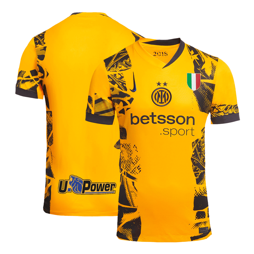 Inter Milan Tröja 2024/25 Tredje Gul