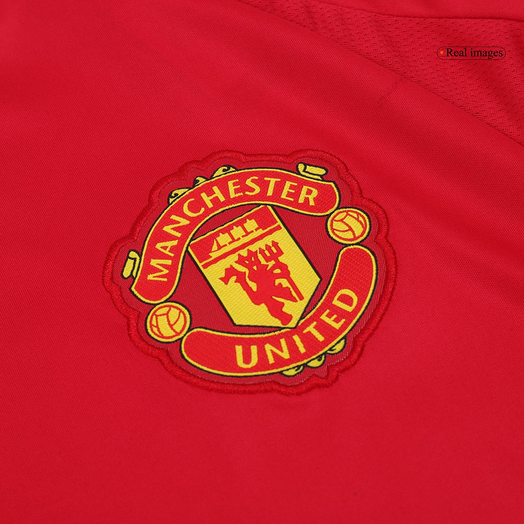 Manchester United Tröja 2024/25 Hemma Långärmad Röd-8