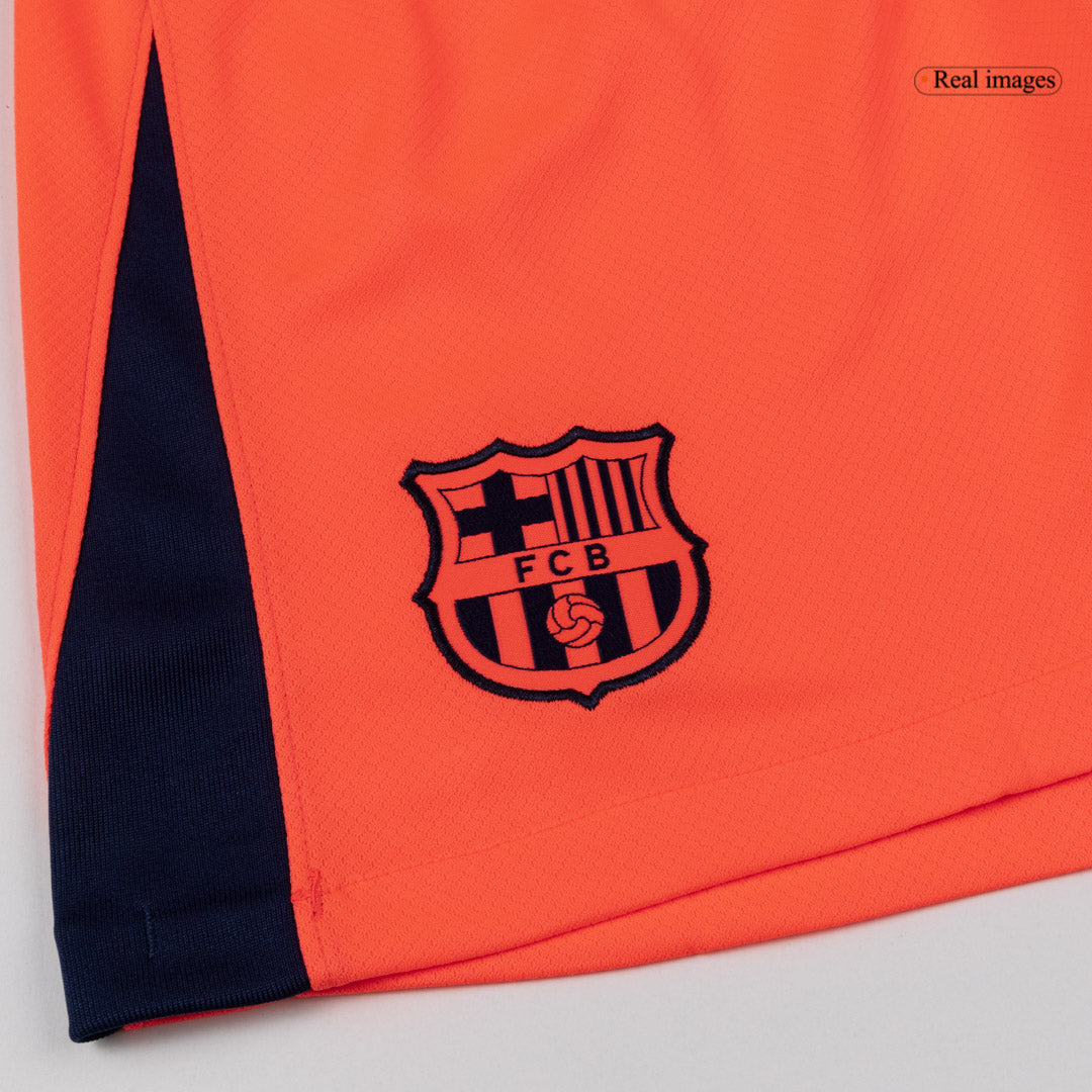 Barcelona Shorts 2025/26 Tredje Orange