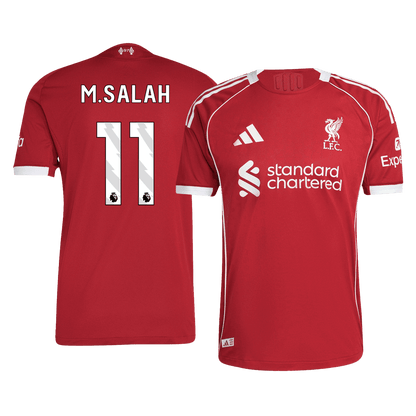 Liverpool Tröja M.SALAH #11 2025/26 Hemma Röd